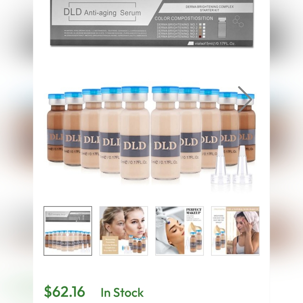 Anti Aging Serum started kit set New/Sealed